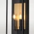 Kinkiet zewnętrzny czarny  MALIBU W02548BK - Cosmo Light