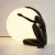 Lampa stołowa WOMAN-1 czarna 47 cm ST-6020-A black - Step Into Design