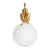 Lampa stołowa WOMAN-3 złota 35 cm ST-6022-C gold - Step Into Design