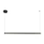 Lampa wisząca BEAM-100 LED czarna 100 cm ST-8960-L100 black - Step Into Design