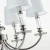 Lampa wisząca abażur biała  SIENA P06308NI-WH - Cosmo Light
