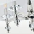 Lampa wisząca abażur biały klasyczna VERONA P05377NI-WH - Cosmo Light