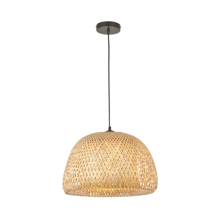 Lampa wisząca rattanowa ażurowa 42cm 101574 z serii Bali - Endon Lighting