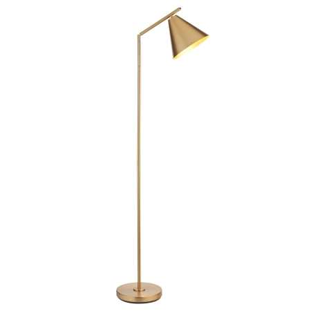 Lampa podłogowa metalowa mosiężna 1-punktowa 102369 z serii Cape - Endon Lighting