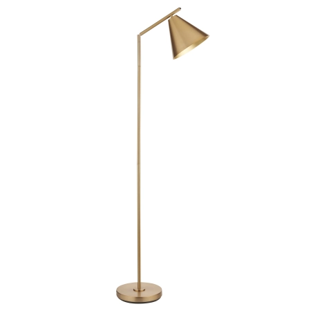 Lampa podłogowa metalowa mosiężna 1-punktowa 102369 z serii Cape - Endon Lighting