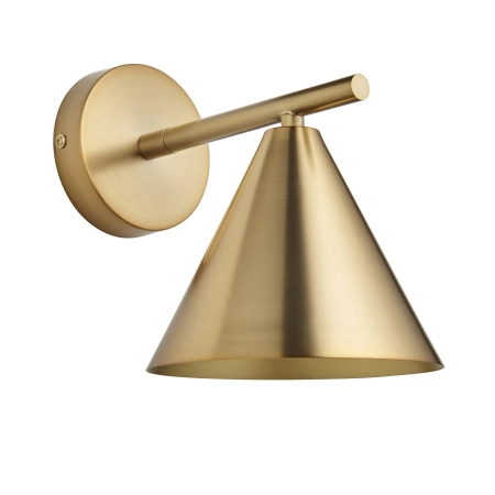 Kinkiet metalowy mosiężny stożkowy 102893 z serii Cape - Endon Lighting