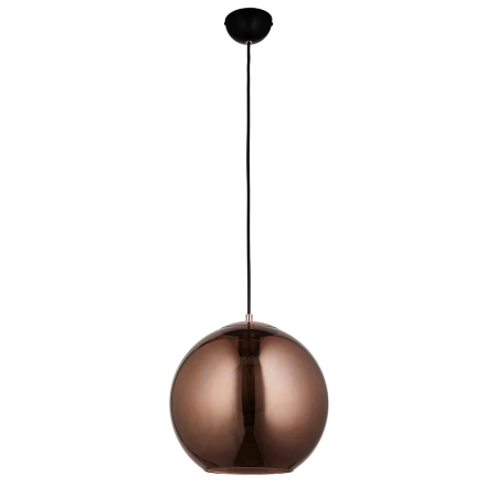 Lampa wisząca szklana miedziana kula 102930 z serii Boli - Endon Lighting