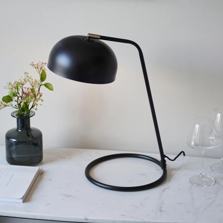 Lampa stołowa metalowa czarna 47cm 106336 z serii Brair New - Endon Lighting