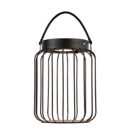 Lampa stołowa zewnętrzna metalowa czarna LED 27cm 106477 z serii TROPIC - Endon Lighting