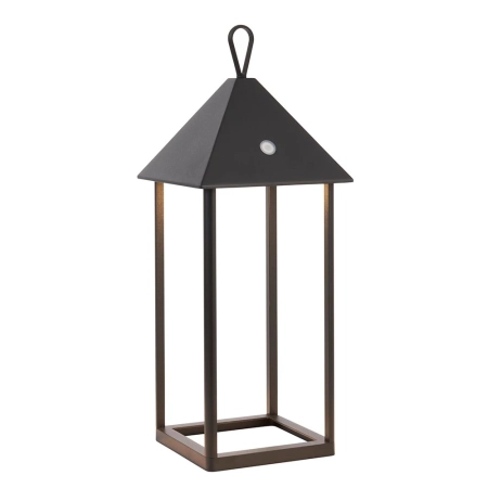 Lampa stołowa zewnętrzna aluminiowa czarna 40cm 106790 z serii HOOT - Endon Lighting