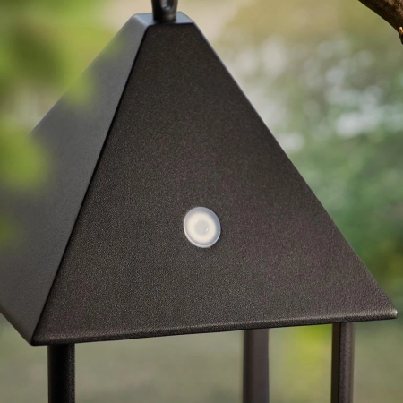 Lampa stołowa zewnętrzna aluminiowa czarna 40cm 106790 z serii HOOT - Endon Lighting