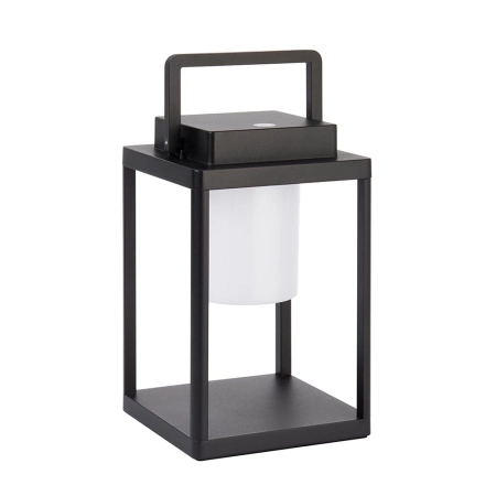 Lampa stołowa zewnętrzna aluminiowa czarna 24cm 106801 z serii Voyage - Endon Lighting