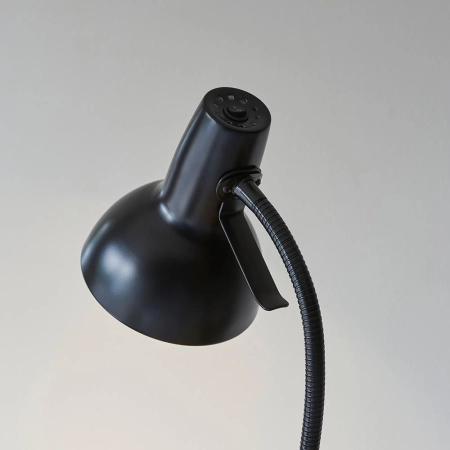 Lampa podłogowa metalowa czarna 160cm 106997 z serii Amalfi - Endon Lighting