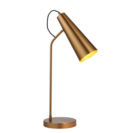 Lampa stołowa metalowa mosiężna 67cm 107527 z serii Karna New - Endon Lighting