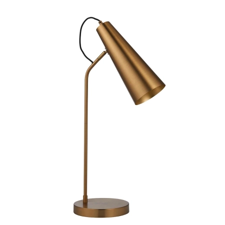 Lampa stołowa metalowa mosiężna 67cm 107527 z serii Karna New - Endon Lighting