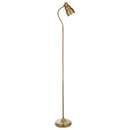Lampa podłogowa metalowa mosiężna 1-punktowa 108126 z serii Classic Flexi - Endon Lighting