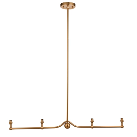 Lampa wisząca metalowa mosiężna 4-punktowa 108211 z serii Santiago - Endon Lighting