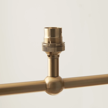 Lampa wisząca metalowa mosiężna 4-punktowa 108211 z serii Santiago - Endon Lighting