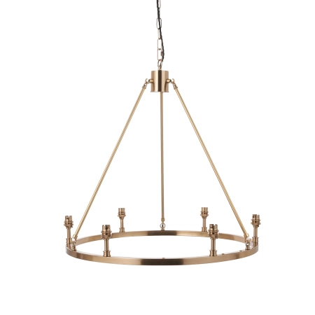 Lampa wisząca mosiężna 6-punktowa 111202 z serii Chester - Endon Lighting