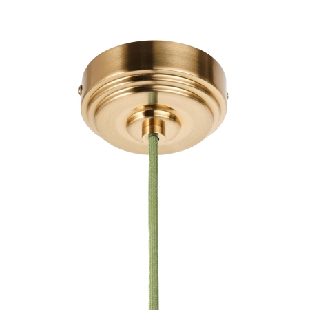 Lampa wisząca mosiężna minimalistyczna 111513 z serii Eltham - Endon Lighting