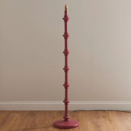 Podstawa lampy podłogowej drewniana różowa 138cm 111603 z serii CARNABY - Endon Lighting