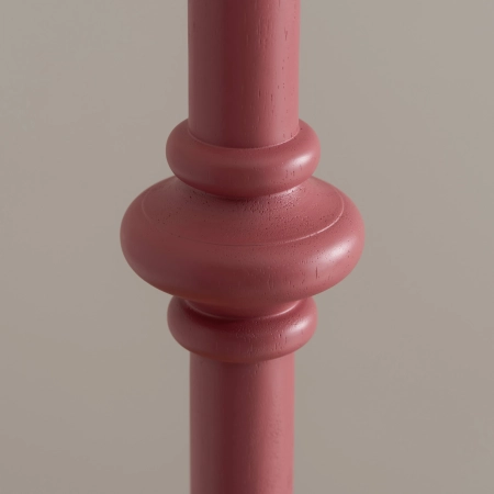Podstawa lampy podłogowej drewniana różowa 138cm 111603 z serii CARNABY - Endon Lighting