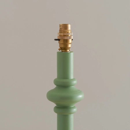 Podstawa lampy podłogowej drewniana zielona 138cm 111604 z serii Carnaby - Endon Lighting