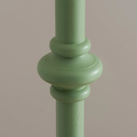 Podstawa lampy podłogowej drewniana zielona 138cm 111604 z serii Carnaby - Endon Lighting