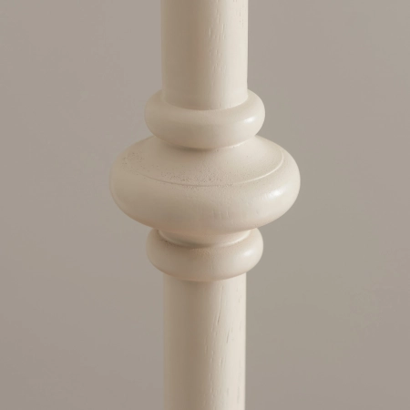 Podstawa lampy podłogowej drewniana biała 138cm 111606 z serii Carnaby - Endon Lighting