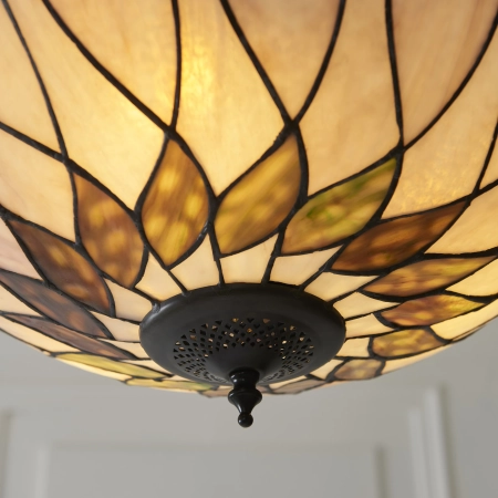 Lampa wisząca witrażowa Tiffany 1118723 z serii Interiors 1900