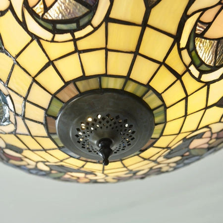 Lampa wisząca witrażowa Tiffany 1118873 z serii Interiors 1900