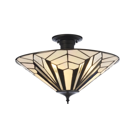 Plafon do salonu Tiffany 1118953 x 10W LED E27 - Interiors 1900
