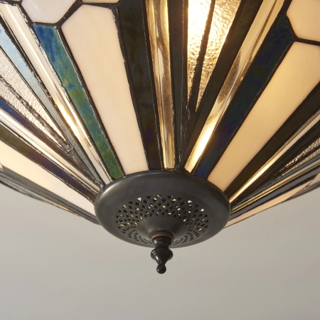 Plafon do salonu Tiffany 1118953 x 10W LED E27 - Interiors 1900
