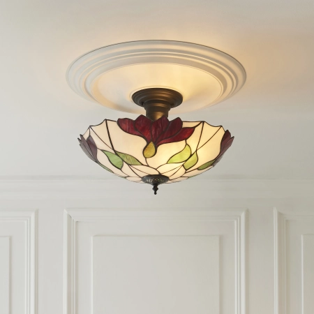 Plafon Tiffany 1118963 x 10W LED E27 - Interiors 1900
