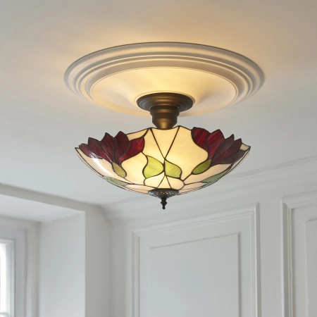 Plafon Tiffany 1118963 x 10W LED E27 - Interiors 1900