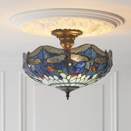Plafon Tiffany 1118973 x 10W LED E27 - Interiors 1900