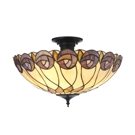 Plafon Tiffany 1119063 x 10W LED E27 - Interiors 1900