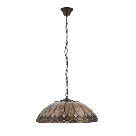 Lampa wisząca witrażowa Tiffany 643463 z serii Interiors 1900