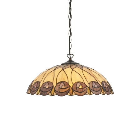 Lampa wisząca witrażowa Tiffany 1119853 z serii Interiors 1900