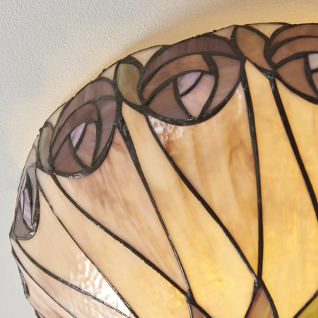 Plafon do salonu Tiffany 1121882 x 60W E27 GLS - Interiors 1900