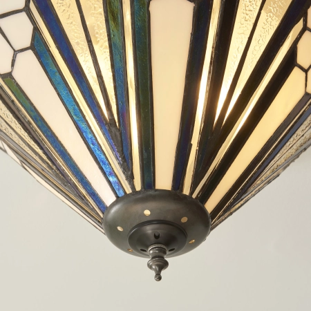 Plafon do salonu Tiffany 1121912 x 60W E27 GLS - Interiors 1900