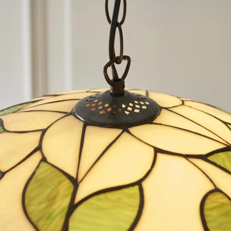 Lampa wisząca witrażowa Tiffany 11224610W z serii Interiors 1900