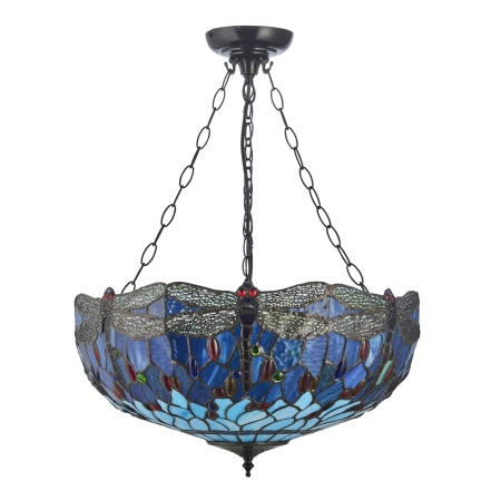 Lampa wisząca witrażowa Tiffany 1122503 z serii Interiors 1900