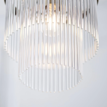 Lampa wisząca mosiężna szklana 1-punktowa 112572 z serii Marietta - Endon Lighting