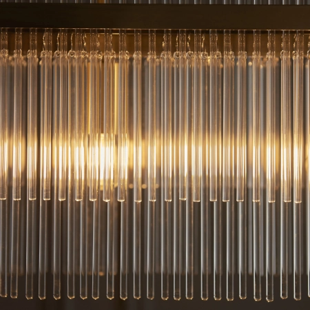 Lampa wisząca mosiężna szklana 4-punktowa 112573 z serii Marietta - Endon Lighting