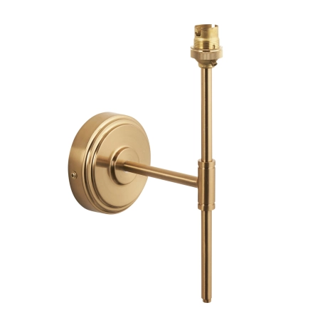 Kinkiet metalowy mosiężny szczotkowany 1-punktowy 115074 z serii Step T Bar - Endon Lighting