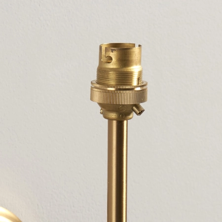 Kinkiet metalowy mosiężny szczotkowany 1-punktowy 115074 z serii Step T Bar - Endon Lighting