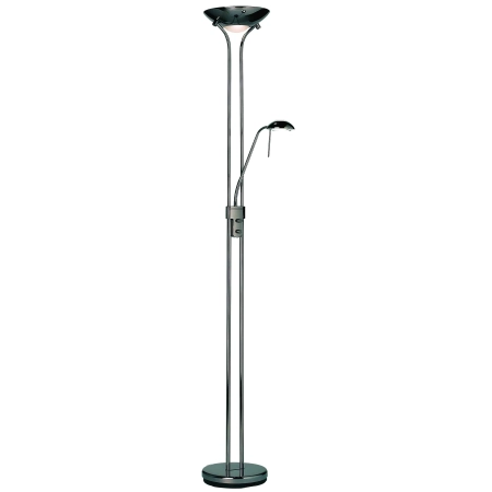 Lampa podłogowa metalowa czarna z ramieniem ROME-BC z serii ROME - Endon Lighting