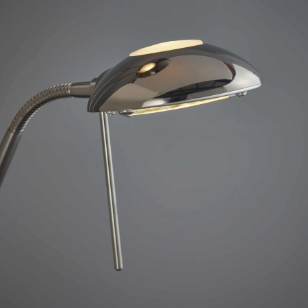 Lampa podłogowa metalowa czarna z ramieniem ROME-BC z serii ROME - Endon Lighting
