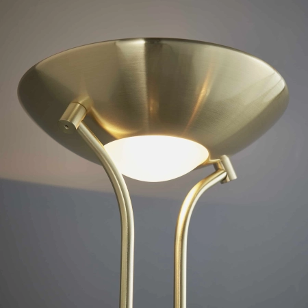 Lampa podłogowa metalowa miedziana z czytelnikiem ROME-SB z serii ROME - Endon Lighting